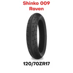 New Shinko 009 Raven Motorcycle Tire Front 120/70-17 17" 120 70 Zr 17. Fixed Price $83.99.