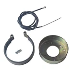 Vcujsuc 4.5 Inch Drum Band Cable Brake Kit & With Cable, Gold. Fixed Price $33.99.