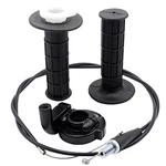 7/8" 22mm Twist Throttle Accelerator Handle Grips And Cable Set For 50cc 90cc. Fixed Price $21.50.