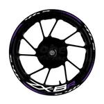 Awonderful Motorcycle Reflective Wheel Stripes Kit, Vinyl Rim Purple. Fixed Price $80.50.