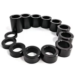 Wheel Axle Spacer Kit 13 Pcs I.d. 1.0'' O.d. 1-1/2'' Black For Harley Bobbers. Fixed Price $45.22.
