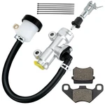 Ciloyu Kt196 Brake Master Cylinder With Caliper Pads Assembly Silver. Fixed Price $25.63.