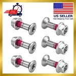 Nickel Plated Motorcycle Sprocket Bolt And Nut Kit For Ktm Gas Husqvarna. Fixed Price $24.99.