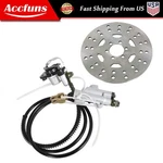For Go+kart Taotao Atv Rear Hydraulic Brake Caliper Assembly Disc Rotor Kit New. Fixed Price $36.52.