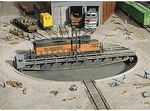 Walthers Cornerstone Ho Scale Building/structure Kit 90 Foot Train Turntable. Fixed Price $61.99.