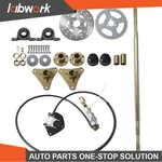 Labwork 29'' Rear Axle Kit Brake Master Cylinder Disc Rotor Hub For Go Karts. Fixed Price $73.56.