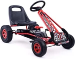 Red Kids Go Kart, 4 Wheel Quad, Pedal Powered, Adjustable Seat, 2 Safety Brakes. Fixed Price $214.46.