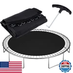 Nonmon 12ft Round Trampoline Replacement Mat, 72 V-hooks, 5.5in Springs, Uv-resi. Fixed Price $77.26.