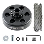 Kikite Go Kart Clutch 3/4" Bore 12 3/4"bore 12t & 35 Chain, Black. Fixed Price $50.16.