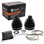 Niche Front Cv Axle Boot Kit For Polaris 2204107 Ranger Crew 800 900 Xp Black. Fixed Price $35.99.