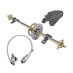 Silscvtt Go Kart Rear Axle Kit 44 Inch With Pillow Block + Sprocket Br.... Fixed Price $187.45.