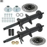 40" Rear Axle Kit With 3 Stud Hub For 5" Wheels Go Kart Golf Cart Atv. Fixed Price $67.83.