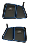 Prp Black Voodoo Blue Vinyl Rear Stock Door Bag Knee Pad Polaris Rzr Xp 4 1000. Fixed Price $139.98.