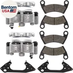 Front Left Right Brake Caliper Pad Set For 2009-2016 Polaris Ranger Rzr 500 700. Fixed Price $207.65.