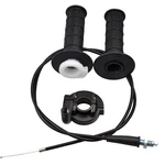 Twist Throttle Accelerator Handle Grips And Cable Set For 7/8" 50cc 150cc 250.... Fixed Price $18.27.
