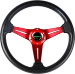 Rastp Universal Racing Steering Wheel 13.8 /350mm 6 Bolts Grip Vinyl Leather &. Fixed Price $38.41.