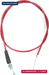 50'' Throttle Cable For Predator 212cc 6.5hp Coleman Ct100u Ct200u Bt200x Red. Fixed Price $12.49.