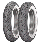 Dunlop White Wall D402 Mt90b16 Mu85b16 Tire Set Front Rear Motorcycle Tires. Fixed Price $566.98.