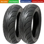 Tire Set Front 120/70-12 Rear 130/70-12 Street Tread For Piaggio Mp.... Fixed Price $190.70.