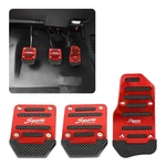 Jeseny 3 Pcs Car Non-slip Aluminum Alloy Pedal Pads, Manual/automatic.... Fixed Price $22.99.