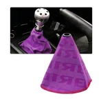 Car Shift Boot Cover, Fabric Shifter Lever Knob Dustproof Cover With Sti.... Fixed Price $10.86.