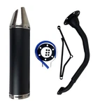 High Performance Exhaust System For 125cc 150cc Gy6 Scooter Moped Taotao Kymco V. Fixed Price $76.97.