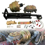 7" Universal Dual Power Brake Booster Kit With 1" Bore Gm Cast Iron Master Cy.... Fixed Price $272.11.