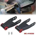 2pcs Rear Drop 2inch Shackles Kit For Chevy Silverado 1988-2018 Gmc Sierra 1500. Fixed Price $19.99.