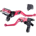 Universal 7/8" 22mm Motorcycle Brake Levers Handlebar Master Red. Fixed Price $39.01.