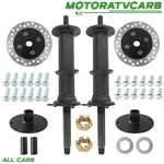 All-carb For 7",8" Wheels Go Kart Golf Cart Atv Quad 40"rear Axle Kit 4 Stud Hub. Fixed Price $59.83.
