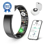 Prxxhri Smart Health Ring, Featuring Stress And Sleep Monitoring 9, Black. Fixed Price $73.46.