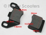Coleman Ck100 Ck100-s Sk100 Go Kart Brake Pads. Fixed Price $14.95.