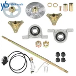Rear Axle Kit For Go Kart Atv Brake Master Cylinder Disc Rotor Hub Quad. Fixed Price $74.44.