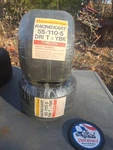 Racing Go Kart Nos Bridgestone Tires 55/110-5 Ybk Vintage Cart Part X2. Fixed Price $49.99.