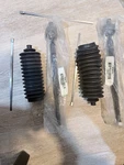 Detroit Axle 4pc Front Inner Tie Rod + Rack & Pinion Boots. Fixed Price $60.00.