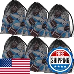 Shappy 8 Pack Extra Large Sports Ball Bag 30 X 40 Inches Mesh Soccer Basketball. Fixed Price $50.56.