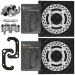Niche Front Brake Rotor Caliper Pad Set For Polaris Ranger Ev 1911284. Fixed Price $161.95.