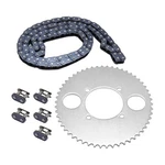 T8f 54t Tooth Rear Sprocket With 116 Links Chain And Sliver Black. Fixed Price $24.90.