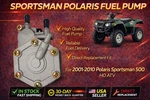 Fuel Pump For Polaris Sportsman 500 Ho 2001-2010 Atv Gas Replacement. Fixed Price $29.95.